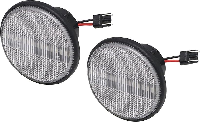 互換品 MAZDA マツダ ロードスター NA NB NC LED 流れて光る クリアレンズ サイドマーカー ウインカー (クリア)