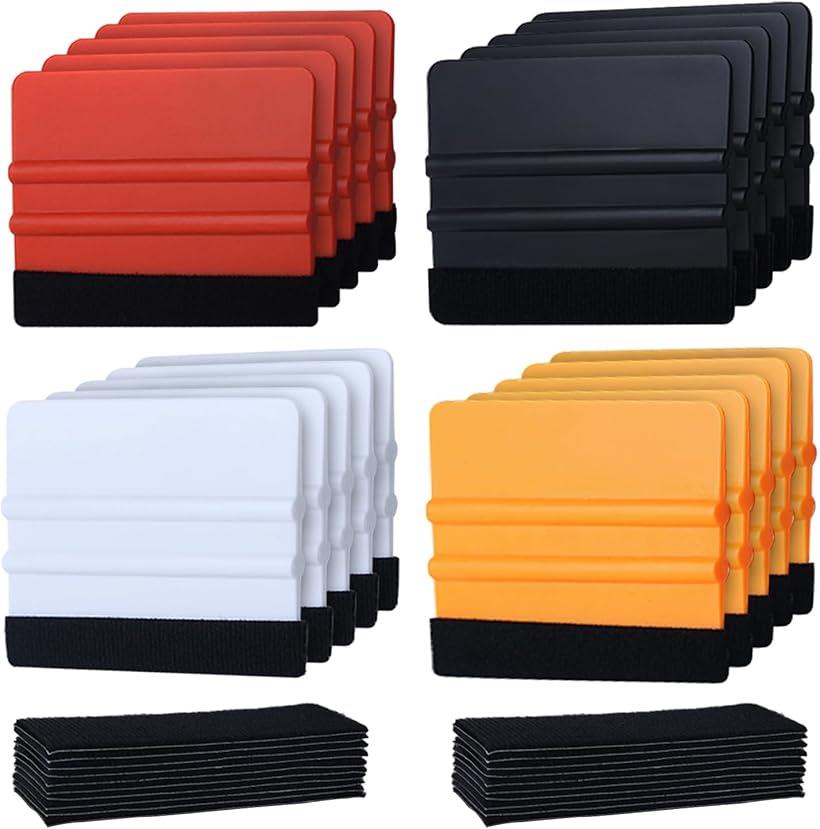 スキージー フィルム貼り カーフィルム ヘラ フェルト付き カーラッピングフィルム スキージーヘラ フ..