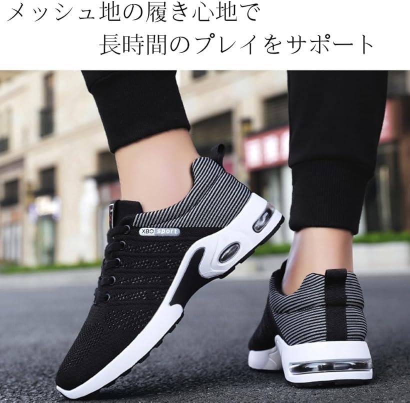 ゴルフシューズ スパイクレス メッシュタイプ 通気性 しっかりとしたソールグリッ...