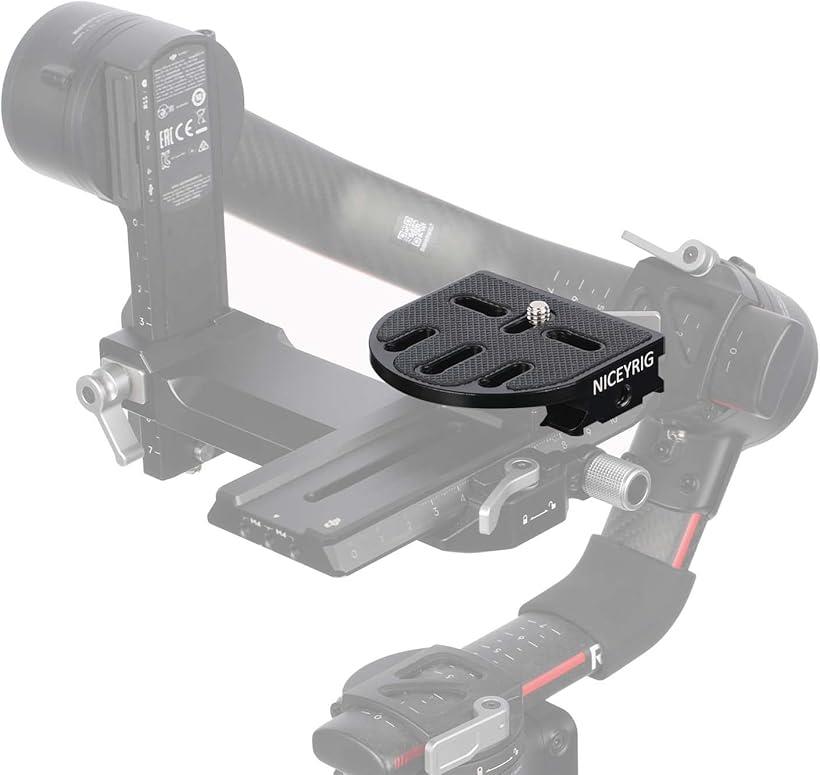 アルカスイス互換 DJI RS 2/rc2に適用 クイックローディングプレート アルカ規格ベ...