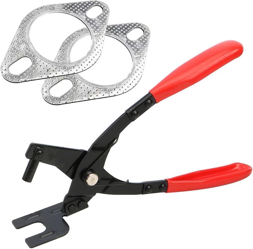 マフラーハンガープライヤー カプラー外し工具 マフラーガスケット