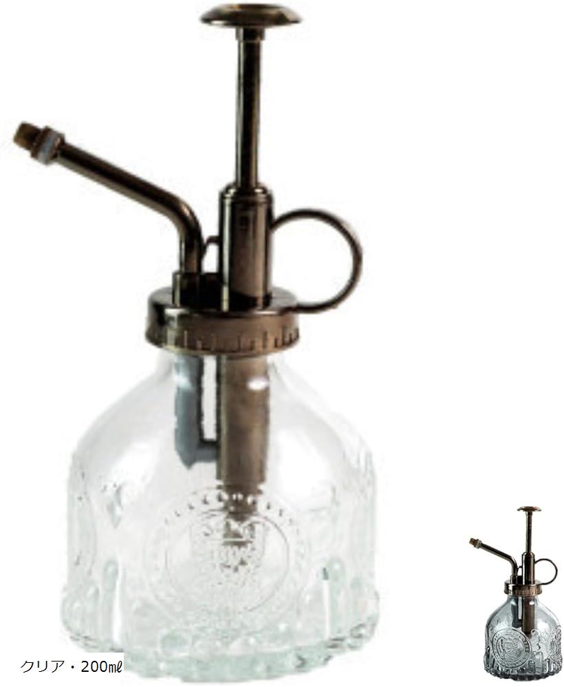 アンティーク調 スプレーボトル ブロンズノズル 霧吹き ミスト 観葉植物 園芸 水差し 掃除 アルコール..