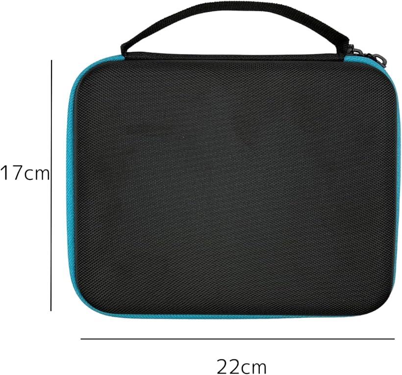 ヨーヨー収納ケース 6個用 衝撃吸収パッド付き メッシュポケット付き キャリーバッグ コマ収納バッグ アクセサリー対応 ダブルジッパー付き 携帯ポーチ(バイオレット) 3