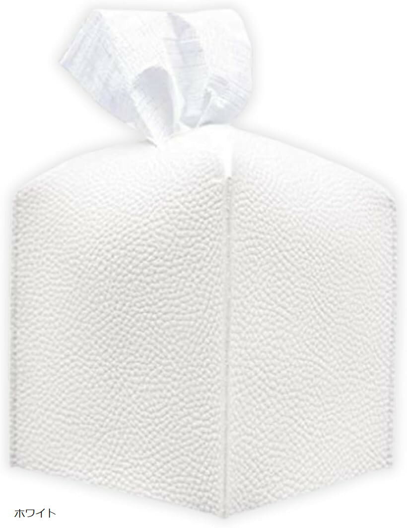 ティッシュケース おしゃれ ティッシュカバー ハーフサイズ 半分サイズ コンパクト 北欧 インテリア 車 ペーパータオル(ホワイト, ハーフサイズ)