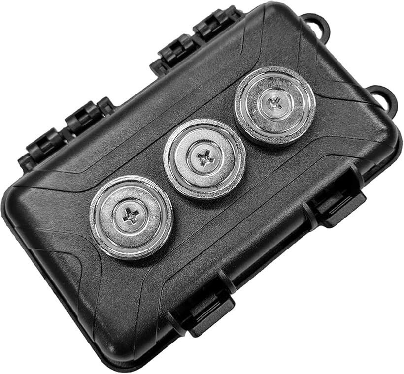 シークレットボックス セーフティーボックス 秘密箱 小型 貴重品ケース 磁気キーボックス (小型)