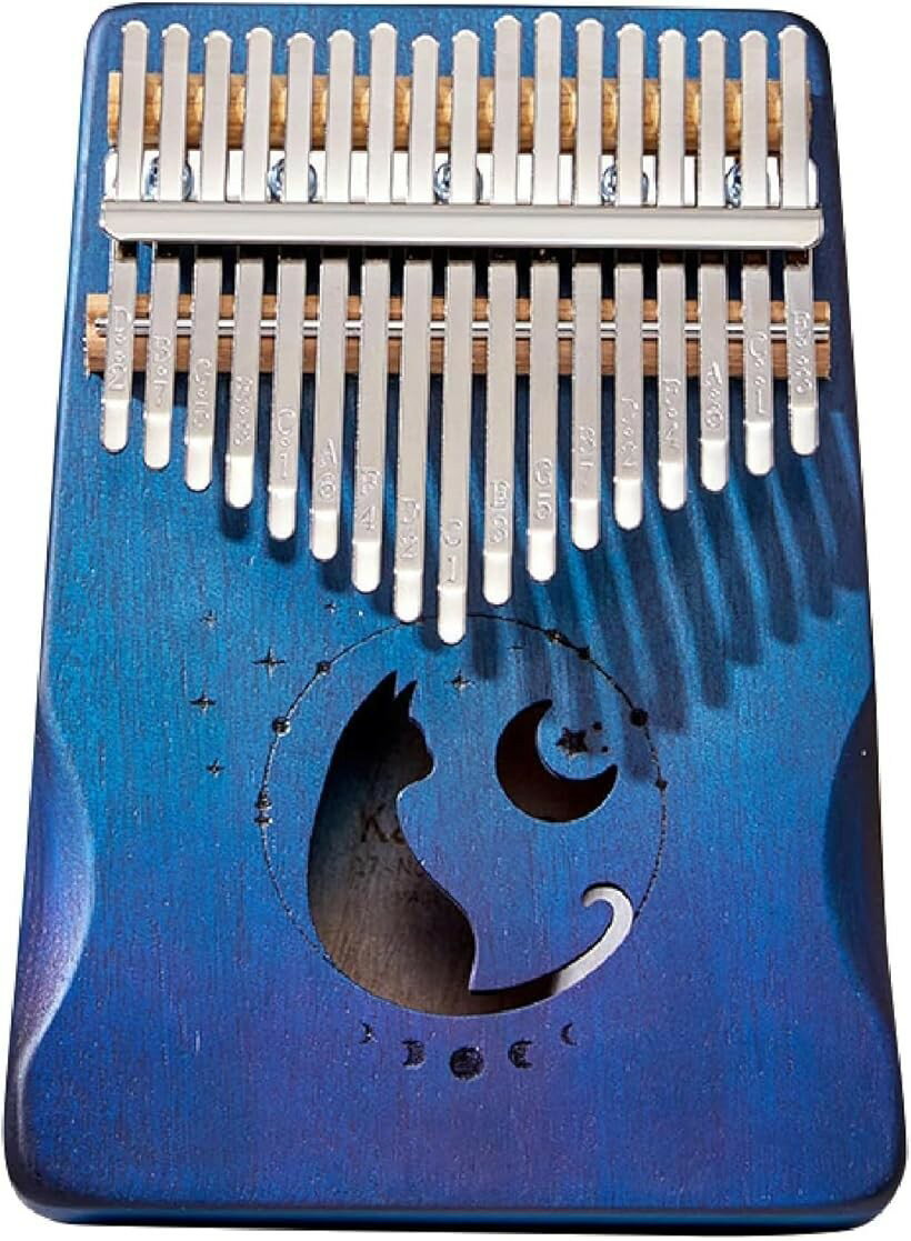 カリンバ 17キー 初心者セット スチールパン 楽器 親指ピアノ アフリカ ソリッドウッド