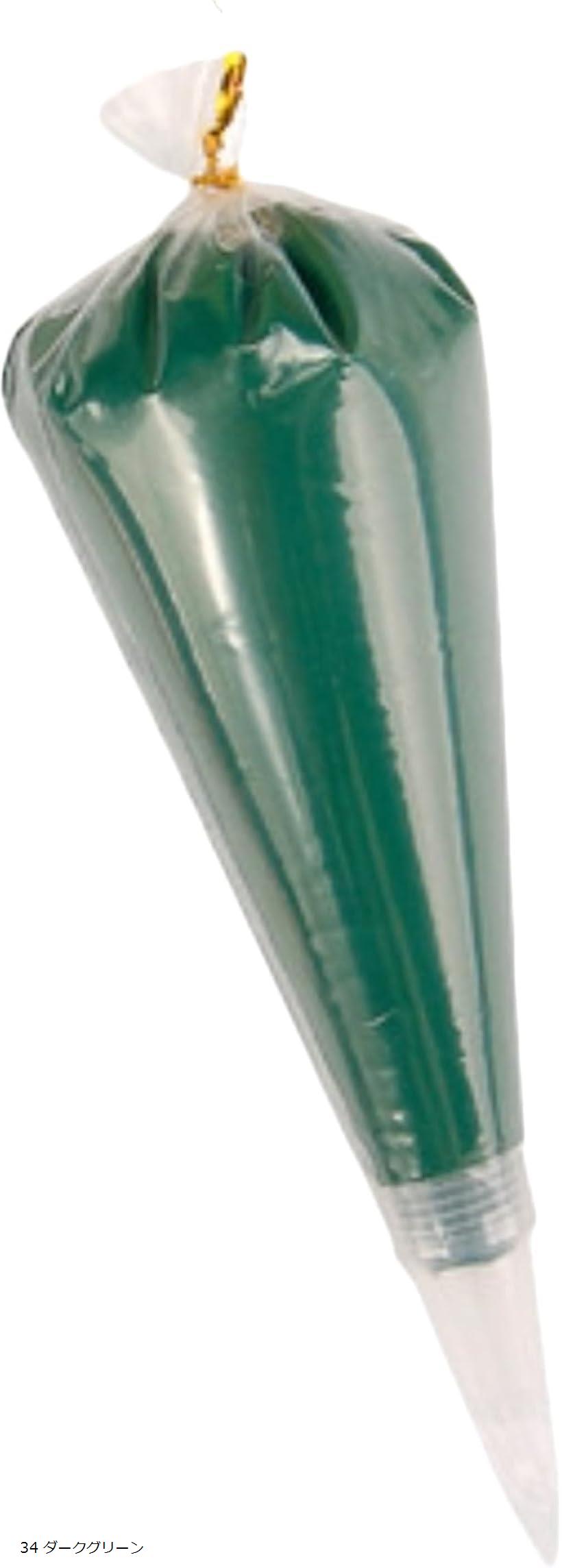 ホイップデコ デコホイップ 100g 接着粘土 ハンドメイド クリーム (34 ダークグリーン)