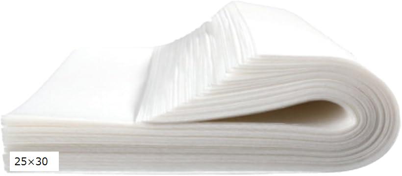 バスマット 使い捨て 100枚セット 吸水 ポリマー 薄型シート 拭き取り (ホワイト, 25x30)