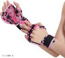 トレーニンググローブ レディース 筋トレ ジム 通気性 手マメ防止 リストラップ 手首補助 滑り止め グリップ 握力補助 フィット感 軽量(ピンク迷彩, S)