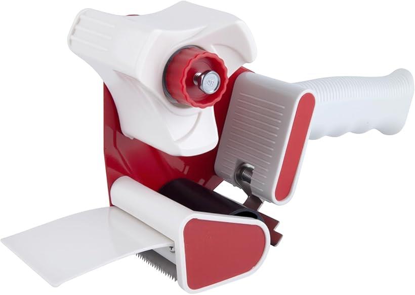 ハンドヘルド包装テープカッター 梱包用テープガン 5.2cm幅用 包装テープディスペンサーガン クイ ...