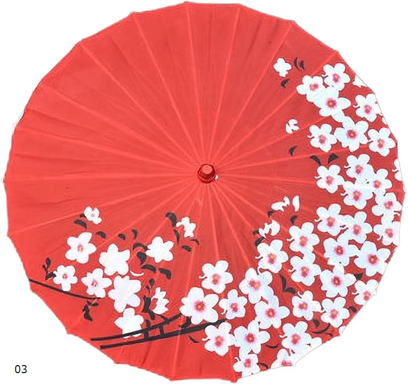 和傘 踊り傘 番傘 和風 コスプレ 仮装 ハロウィン 花柄 (03)