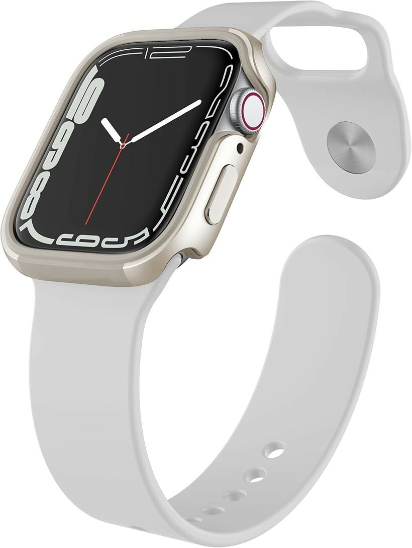 バリエーションコード : 2b4vwdtoou商品コード2b4vwdtoou商品名X-Doria Apple Watch 41mm 対応 ケース DEFENSE EDGE シリーズ 耐衝撃 プレミアム・アルミニウム x TPU 2層構造 スリム バンパー ケースブランドXdoriaカラースターライトサイズ等41mmX-Doriaブランドの、プレミアム・アルミバンパーを使用した、洗練された高級なデザインとタフネスな実用性を兼ね備えたApple Watch バンパーケースです。アルミニウムの外装、 ソフトTPUの裏地 の2層構造で、機器本体をキズ・落下衝撃から守る強い構造になっています。外装に使用されているアルミニウムには、アルマイト加工が施され、耐摩耗性・耐腐食性等が向上し、傷や摩耗、変色に強く、薄いメタルバンパーが時計ケース側面を保護します。裏地はソフトTPU（衝撃吸収力に優れた柔らかいラバー）を使用しているので、AppleWatch本体への傷を防ぐと共に、外部からの衝撃吸収に効果を発揮します。洗練された高級感のあるデザインと同時に、シンプルなスナップオン式で簡単な脱着が可能です。ケースを外す事なくワイヤレスチャージが可能です。ボタン部分は高級感のあるデザインだけでなく、操作感を損なわない設計になっています。対応機種： Apple Watch 41mm Series 9 / 8 / 7、 商品内容：ケース本体 x1pcs、 本商品はrasesu Store (株式会社ラセス）が販売するメーカー直輸入商品です。※ 他ネットショップでも併売しているため、ご注文後に在庫切れとなる場合があります。予めご了承ください。※ 品薄または希少等の理由により、参考価格よりも高い価格で販売されている場合があります。ご注文の際には必ず販売価格をご確認ください。※ 沖縄県、離島または一部地域の場合、別途送料の負担をお願いする場合があります。予めご了承ください。※ お使いのモニタにより写真の色が実際の商品の色と異なる場合や、イメージに差異が生じることがあります。予めご了承ください。※ 商品の詳細（カラー・数量・サイズ 等）については、ページ内の商品説明をご確認のうえ、ご注文ください。※ モバイル版・スマホ版ページでは、お使いの端末によっては一部の情報が表示されないことがあります。すべての記載情報をご確認するには、PC版ページをご覧ください。＊アルミニウムの外装、 ソフトTPUの裏地 の2層構造で、機器本体をキズ・落下衝撃から守る強い構造になっています。＊外装に使用されているアルミニウムには、アルマイト加工が施され、耐摩耗性・耐腐食性等が向上し、傷や摩耗、変色に強く、薄いメタルバンパーが時計ケース側面を保護します。＊裏地はソフトTPU（衝撃吸収力に優れた柔らかいラバー）を使用しているので、AppleWatch本体への傷を防ぐと共に、外部からの衝撃吸収に効果を発揮します。＊洗練された高級感のあるデザインと同時に、シンプルなスナップオン式で簡単な脱着が可能です。＊ケースを外す事なくワイヤレスチャージが可能です。ボタン部分は高級感のあるデザインだけでなく、操作感を損なわない設計になっています。＊対応機種： Apple Watch 41mm Series 9 / 8 / 7、 商品内容：ケース本体 x1pcs、 （＊パッケージ表記にSeries 9は未記載ですが使用可能です） 注意事項 ＊商品写真中の機器本体・バンドは別売りです。＊商品説明画像に旧商品を使用しているものもありますが、新製品に対応する様に商品がアップグレードされています。＊写真の色調はご使用のモニターの機種や設定により実際の商品と異なる場合があります。＊予告なくメーカーによる商品の一部仕様変更がある場合がございます。＊本品の取り扱いによる機器本体への破損、損傷、動作不良、メモリーデータ消失などについて責任を負えません。予めご了承のうえご使用ください。