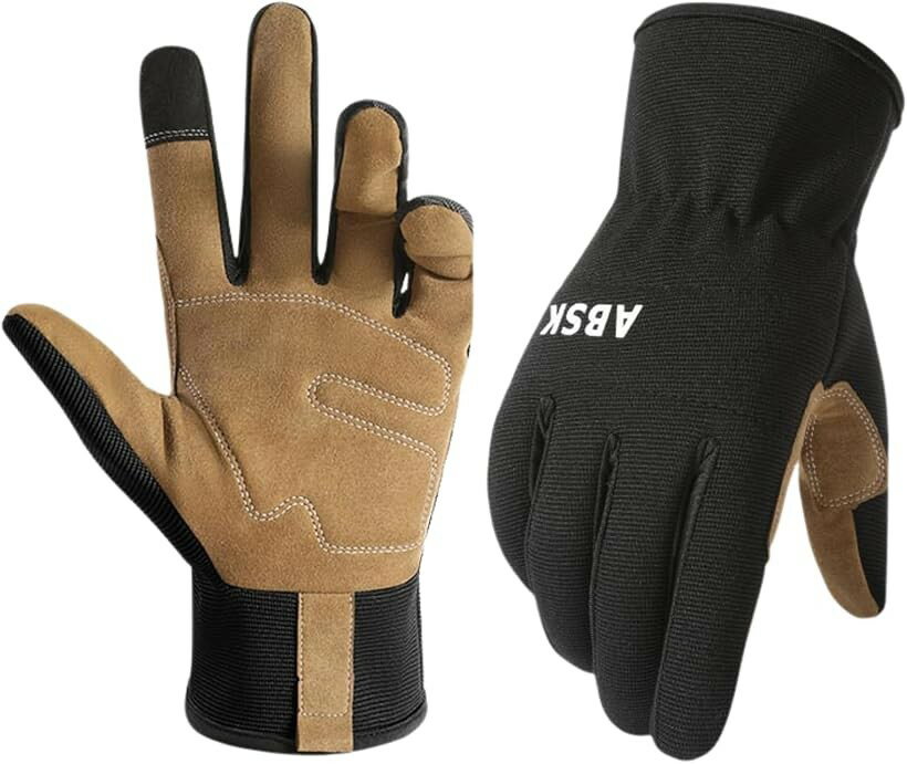 ガーデニンググローブ 園芸 手袋 ガーデングローブ (ブラック, XL)