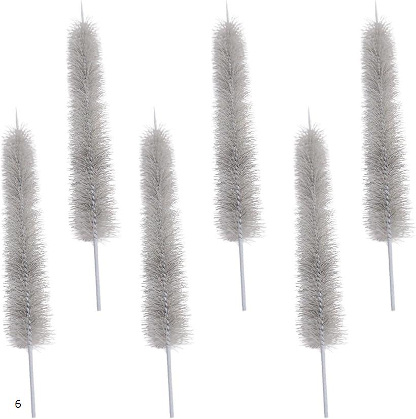 ネズミ駆除 ブラシ ワイヤー DIY 便利 ステンレス (6本セット, 42cm)