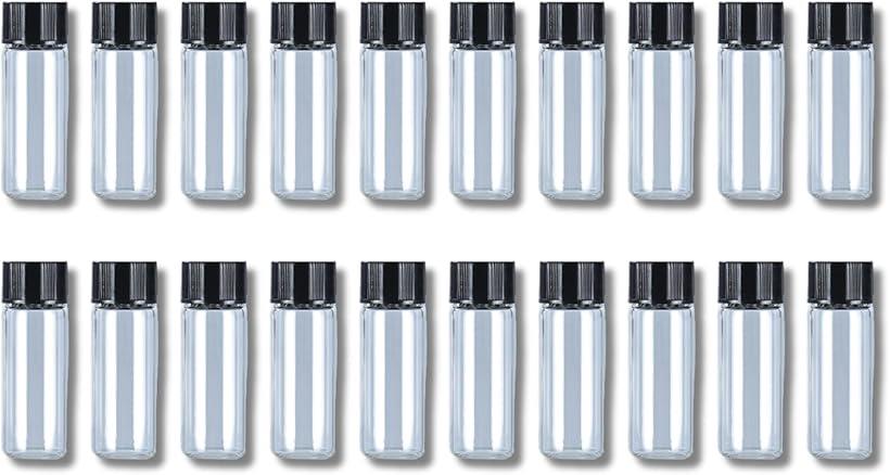 サンプルボトル 小瓶 透明 容器 詰め替えボトル 化粧品 アロマ 旅行用 20本セット オイル 香水 保存容..