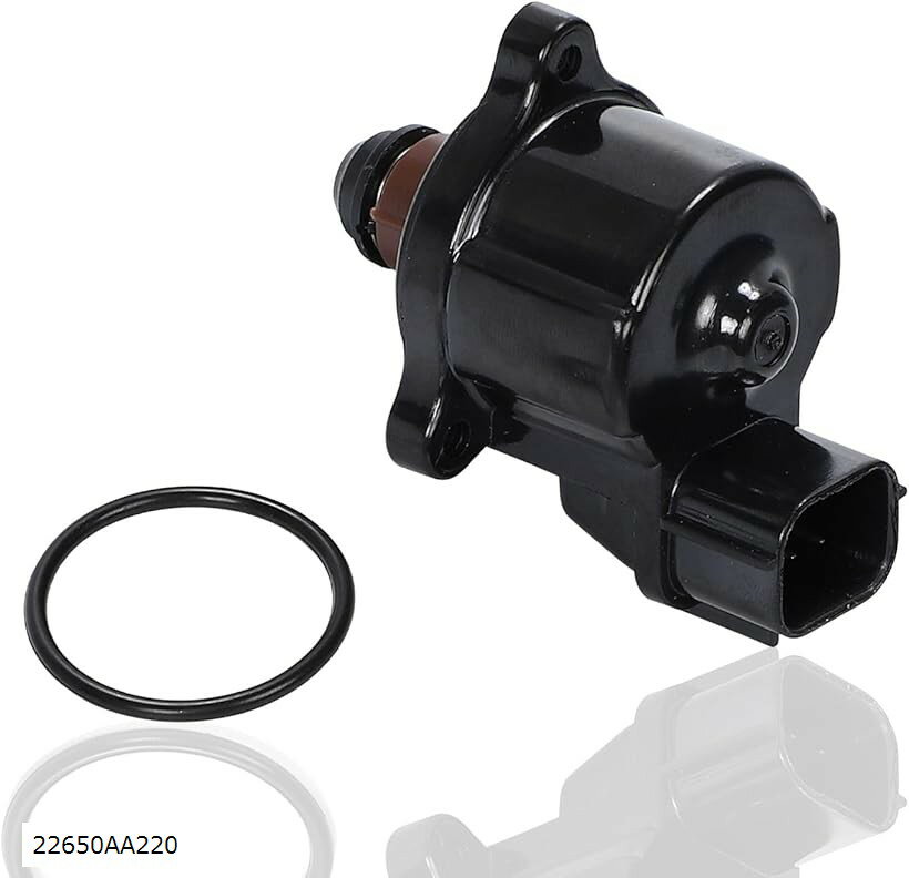 互換品ISCV/ISCバルブ 純正互換 アイドルスピードコントロールバルブ スロットルセンサー スバル R1 RJ1/RJ2 R2 RC1/RC2 プレオ RA1/RA2 RV1/RV2 対応 交換用 (22650AA220)