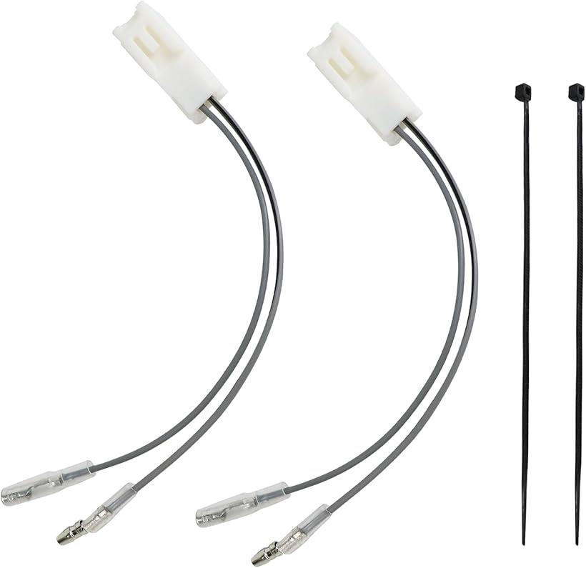 互換品SANQUUQOO 車スピーカー 変換ケーブル 社外スピーカー 交換 ハーネス トヨタ適用 シエンタ/ャリ..