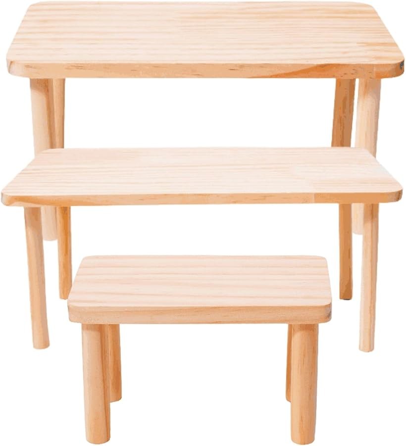 チンチラステージ 飼育ケージ内装 木製ステージ 自然木 シマリス ハムスター 3種セット 階段 3セ ...