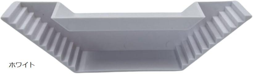 エビ 隠れ家 水槽 シェルター スロープ付き 隠れ場所 多機能 オブジェ レイアウト用品 熱帯魚 (ホワイト, 21cmx4cmx5.3cm)