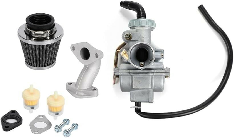 互換品キャブレター 互換 セット 汎用 小型 バイク ホンダ モンキー ゴリラ カブ エイプ DAX シャリー マグナ XR50 ソロ 対応 交換 修理 補修 パーツ マニホールド