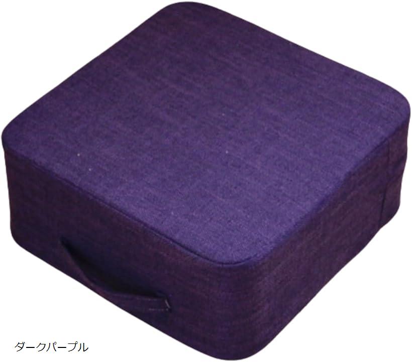 トランポリン クッション 静音 室内用 エクササイズ ダイエット 家庭用 (ダークパープル, 100cm x 100c..