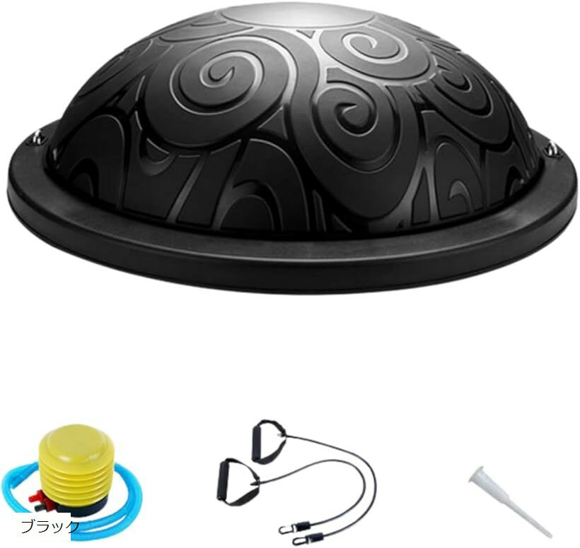 バランスボール 半円 ジャンプ ドーム 体幹 子供 ハーフ 半球 ピラティス エクササイズ 滑り止め 柔軟..