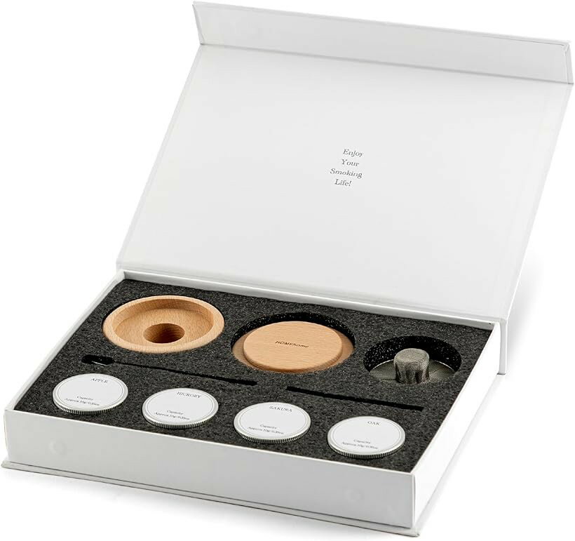 グラススモーカー カクテルスモーカー 燻製器 ウッドチップ 