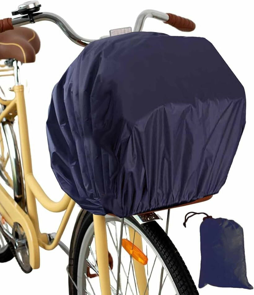 バリエーションコード : 2bultw5p6j商品コード2bultwv4y3商品名自転車カゴカバー 自転車かご用 防水 巾着袋付き 前 後ろ 防水カバー 雨 ブラック バイク フリーサイズ 撥水 レインカバー 前かご 後ろかご 兼用ブランドBAERUカラーネイビー「前も後ろもこれ1枚で対応。」前カゴにも後ろカゴにもフィット。どんなカゴのサイズでもOKでとても便利です。「手間なしカンタン装着。」荷物を入れたまま、急な雨でもサッとかぶせて時短＆安心。ゴム仕様で秒で取り付けできます。「雨の日も安心、防水＆防塵。」丈夫な190Tポリエステル生地を使用。水やホコリをしっかりはじいて、荷物を清潔・安全に守ります。縫い目がないので雨が侵入しません。「収納巾着袋付き」たたむとかさばるカバーにピッタリな巾着袋付きです。持ち運びにも役立ちます。「3カラー」ブラック・ベージュ・ネイビーの3カラーございます。自転車のカラーに合わせて、お選びいただけます。※ 他ネットショップでも併売しているため、ご注文後に在庫切れとなる場合があります。予めご了承ください。※ 品薄または希少等の理由により、参考価格よりも高い価格で販売されている場合があります。ご注文の際には必ず販売価格をご確認ください。※ 沖縄県、離島または一部地域の場合、別途送料の負担をお願いする場合があります。予めご了承ください。※ お使いのモニタにより写真の色が実際の商品の色と異なる場合や、イメージに差異が生じることがあります。予めご了承ください。※ 商品の詳細（カラー・数量・サイズ 等）については、ページ内の商品説明をご確認のうえ、ご注文ください。※ モバイル版・スマホ版ページでは、お使いの端末によっては一部の情報が表示されないことがあります。すべての記載情報をご確認するには、PC版ページをご覧ください。自転車用のかごカバーです。前後兼用で、サイズフリー。前カゴや後ろカゴに対応した、すっぽり被せるカゴカバー。学生カバンやスポーツバッグもカバー
