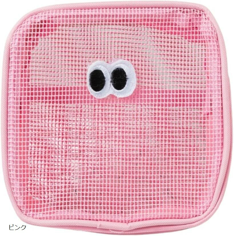 バリエーションコード : 2buvvjk8df商品コード2buu0d29x4商品名マルチケース 化粧ポーチ スクエア型 小さめ コンパクト 男女兼用 小物入れ 多機能ポーチ 旅行 メッシュ 目玉デザインブランドSunny Glowカラーピンク「ユニークな目玉デザイン」個性的で遊び心のある目玉モチーフが特徴。シンプルながらもインパクトのあるデザインで、持ち歩くだけで注目されます。「メッシュ素材で中身が見える」フロントはメッシュ仕様で、収納物がひと目で確認可能。通気性にも優れており、衛生面にも配慮されています。「マルチに使える収納力」コスメやメイク用品はもちろん、イヤホン・薬・文房具など小物整理にも活躍。男女問わず使える実用性が魅力です。「コンパクトで持ち運び便利」スクエア型でかさばらず、カバンの中でも収まりやすいサイズ感。旅行やお出かけにぴったりです。「商品詳細」サイズ：12.5x12.5x7cm、素材：ポリエステル※ 他ネットショップでも併売しているため、ご注文後に在庫切れとなる場合があります。予めご了承ください。※ 品薄または希少等の理由により、参考価格よりも高い価格で販売されている場合があります。ご注文の際には必ず販売価格をご確認ください。※ 沖縄県、離島または一部地域の場合、別途送料の負担をお願いする場合があります。予めご了承ください。※ お使いのモニタにより写真の色が実際の商品の色と異なる場合や、イメージに差異が生じることがあります。予めご了承ください。※ 商品の詳細（カラー・数量・サイズ 等）については、ページ内の商品説明をご確認のうえ、ご注文ください。※ モバイル版・スマホ版ページでは、お使いの端末によっては一部の情報が表示されないことがあります。すべての記載情報をご確認するには、PC版ページをご覧ください。