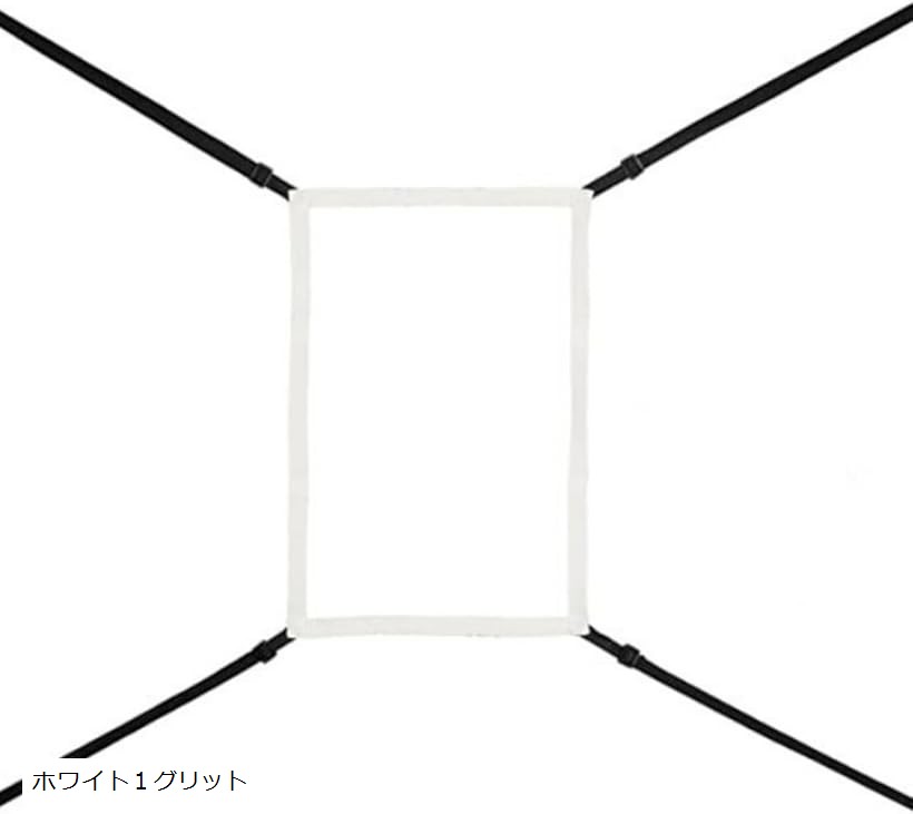 ストライクゾーンターゲット 野球 練習 バッティング ピッチング ネット トレーニンググッズ 投球用品 道具 ストラックアウト ソフトボール 羽 スポーツ用品 マシーン (ホワイト1グリット)