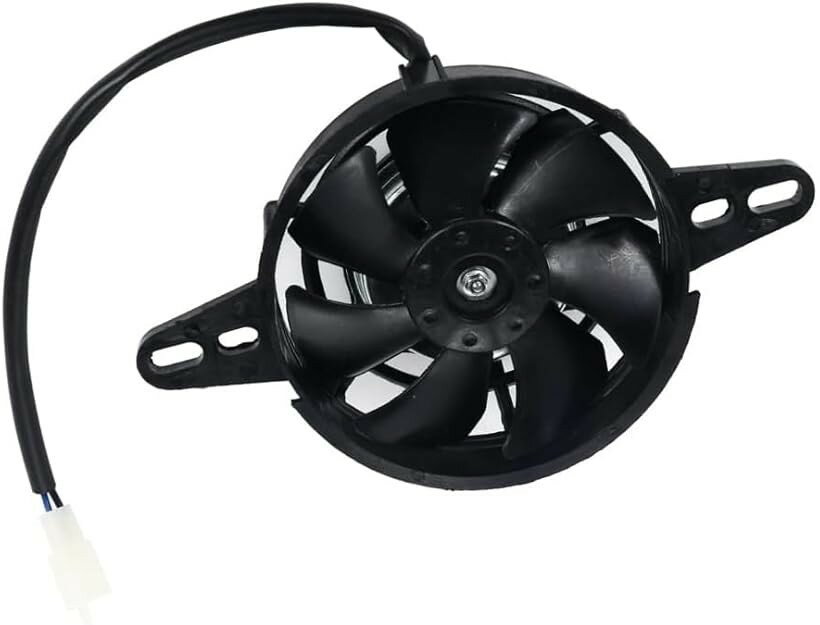 互換品バイク 用 電動 ラジエーター 冷却 ファン 12V モーター 吸い込み式 エンデューロ オフロード 汎用 社外品