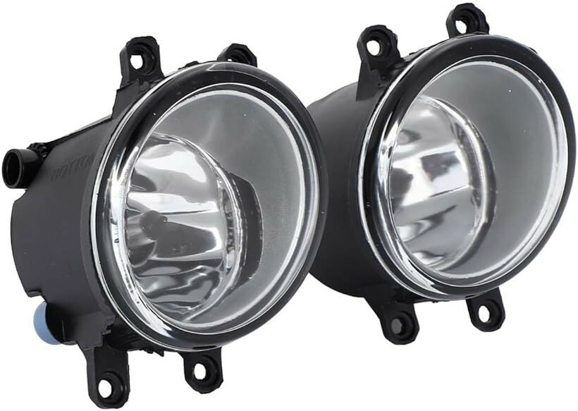 互換品フォグランプユニット TOYOTA トヨタ 81220-06052 81210-06052 社外品 汎用品 左右セット カローラ 2006-16 ヤリス 2006-2013 マークX 2010-2016 RAV4 2009-11 カムリ