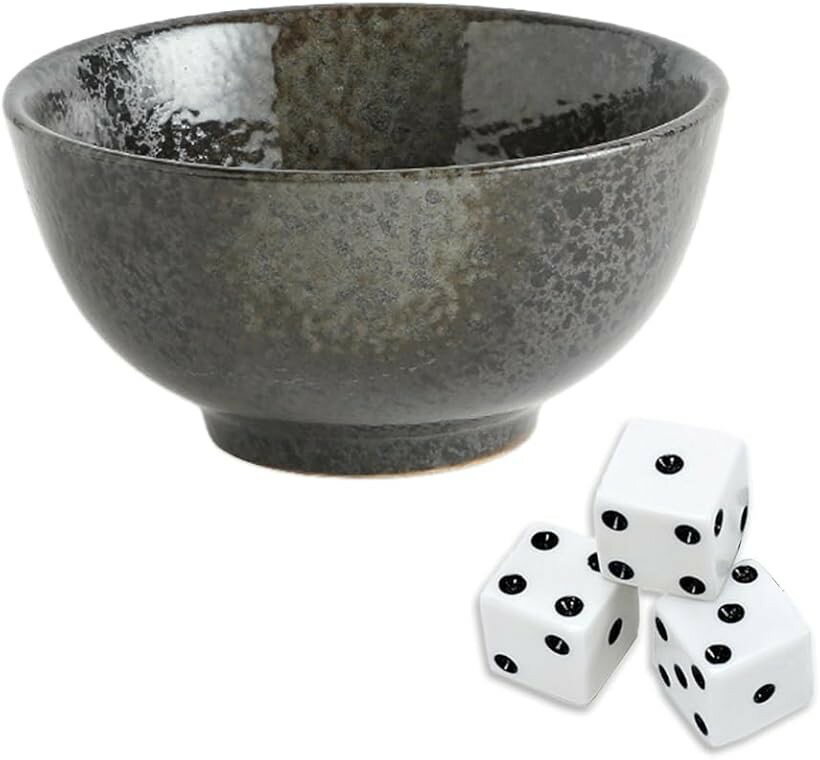 チンチロセット 半 丁 チンチロリン ちんちろ サイコロ 賽 娯楽 ゲーム 説明書付