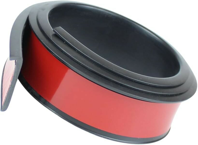 【楽天ランキング1位入賞】フェンダーモール 汎用 車検対応 フェンダーガード オーバーフェンダー 1.5m 1本 (ブラック)