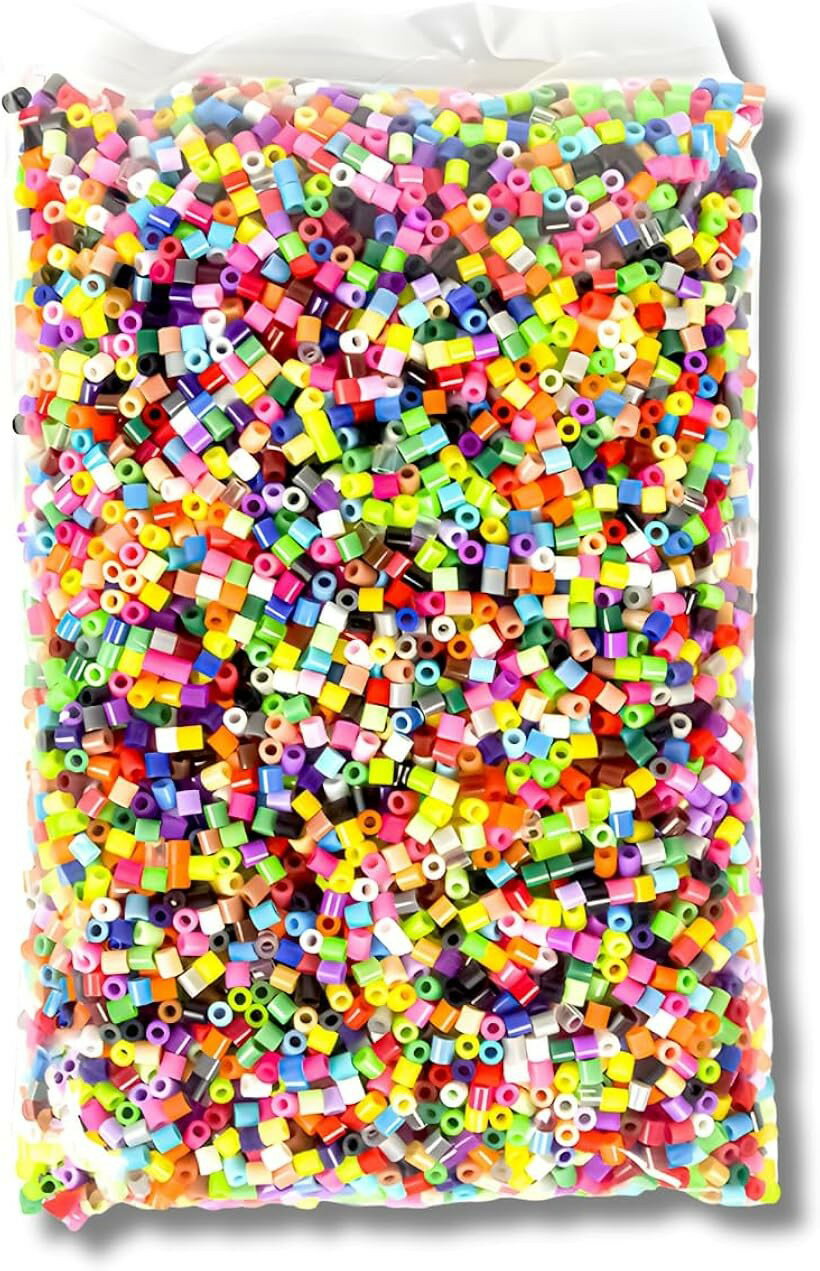 アイロンビーズ セット 5mm 大容量 500g (ミックス)