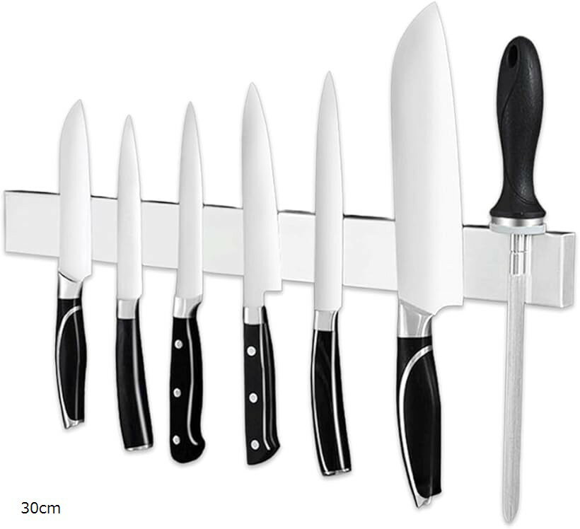 �ޥ��ͥå� �����ۥ���� �ʥ��եۥ���� �ɳݤ� ξ�̥ޥ��ͥå� 304���ƥ�쥹 ���å��� ��Ǽ (����С�, 30cm)