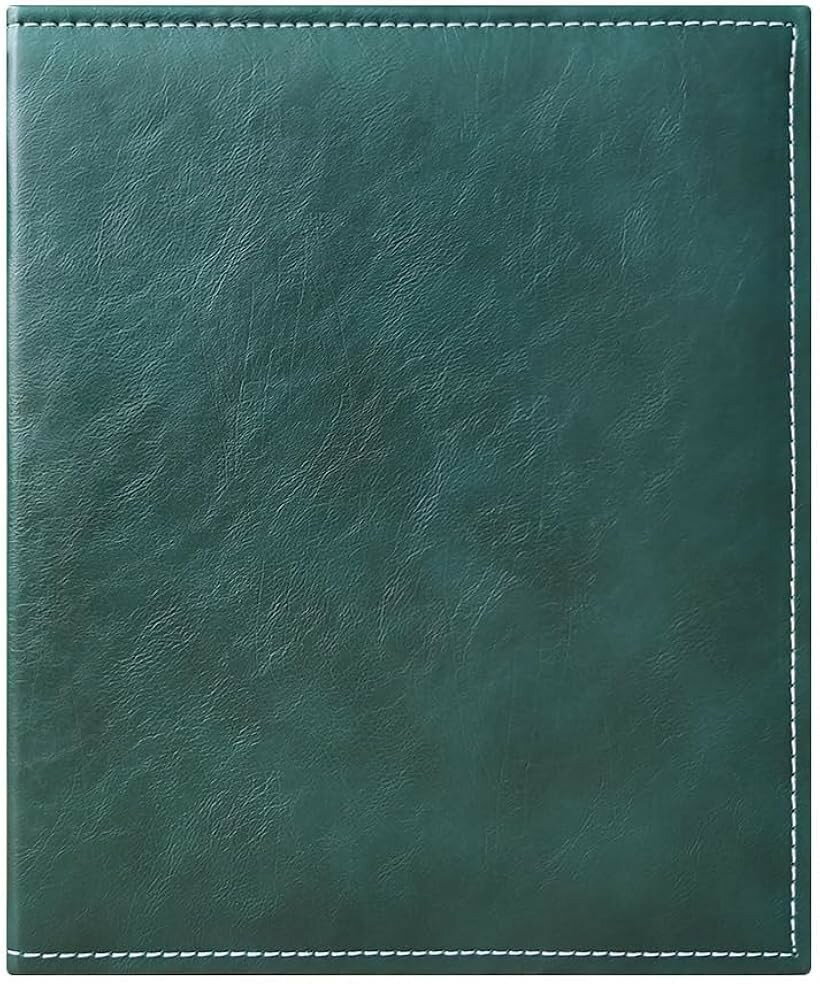 メニューブック A4 40ポケット メニューファイル 上入れ式 クリアポケット ハードタイプ 高級PUレザー ..