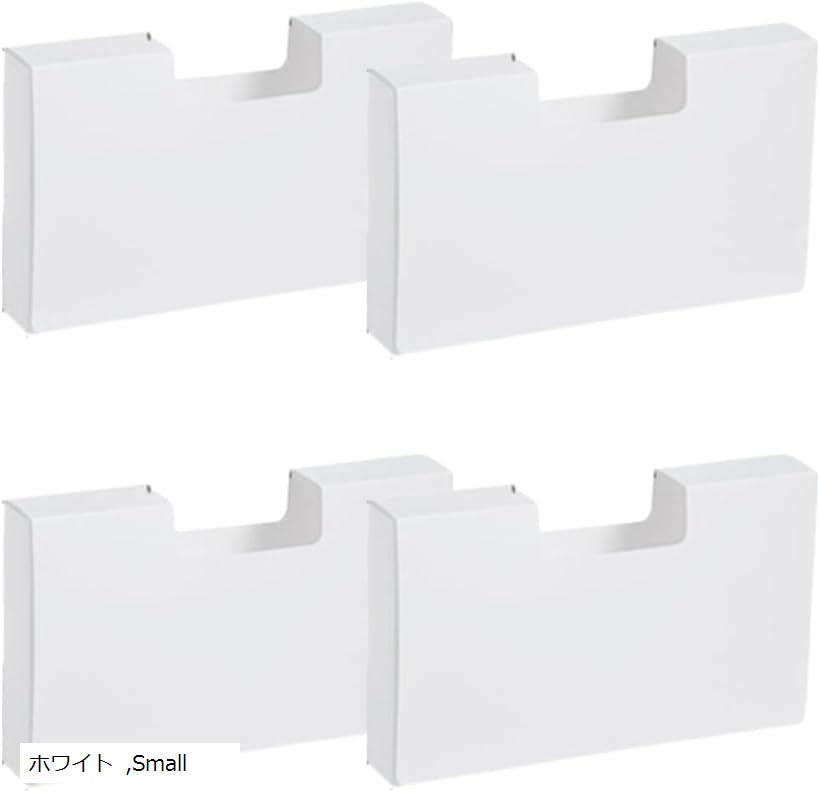 ������ ��Ǽ������ �ۥ���� �쥸�� ���� ���å����å� ���Ф� ξ�̥ơ����� 4�ĥ��å� (�ۥ磻��, Small)