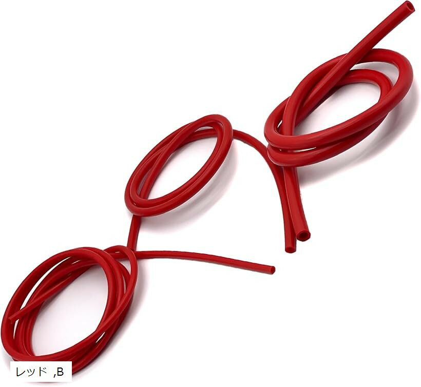 モデルノ ラ テール シリコンチューブセット 耐熱 耐久 カラーホース エンジンルーム メンテナンス ド..