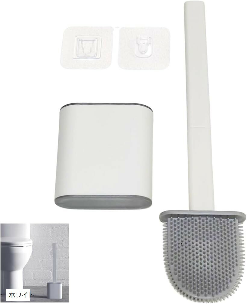 バリエーションコード : 2but82qypg商品コード2but8ps6w4商品名トイレブラシ ケース付き トイレ掃除 トイレ掃除ブラシ トイレ シリコン ブラシ シリコントイレブラシ 収納付きブランドUME-STARカラーホワイトサイズ等小便器のフチや裏まで360度隅々まできれいに洗うことができるトイレブラシです。柔らかいシリコン素材のブラシ部分でゴシゴシ洗っても便器を傷つけることはありませんし、ブラシが曲がって見えない奥まで届きます。また、汚れが付きにくいブラシで、水洗いできれいに保つことができます。収納ボックスは2重構造でブラシを戻すことで蓋できる構造になっており、気になるにおいを閉じ込め、水気を切ることができます。壁に取り付けるアタッチメントが付属しています。シールを壁に貼ることで、簡単に収納ボックスを浮かせて設置することができます。トイレの雰囲気に合わせて、ホワイト、グレー、ブラックからお選びいただけます。サイズ：365mm x 98mm x 43mm 重さ：約222g※ 他ネットショップでも併売しているため、ご注文後に在庫切れとなる場合があります。予めご了承ください。※ 品薄または希少等の理由により、参考価格よりも高い価格で販売されている場合があります。ご注文の際には必ず販売価格をご確認ください。※ 沖縄県、離島または一部地域の場合、別途送料の負担をお願いする場合があります。予めご了承ください。※ お使いのモニタにより写真の色が実際の商品の色と異なる場合や、イメージに差異が生じることがあります。予めご了承ください。※ 商品の詳細（カラー・数量・サイズ 等）については、ページ内の商品説明をご確認のうえ、ご注文ください。※ モバイル版・スマホ版ページでは、お使いの端末によっては一部の情報が表示されないことがあります。すべての記載情報をご確認するには、PC版ページをご覧ください。