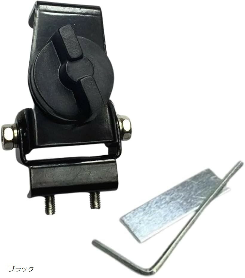アンテナ基台 モービルアンテナ 固定 マウント 無線機 小型 (ブラック, コンパクト)