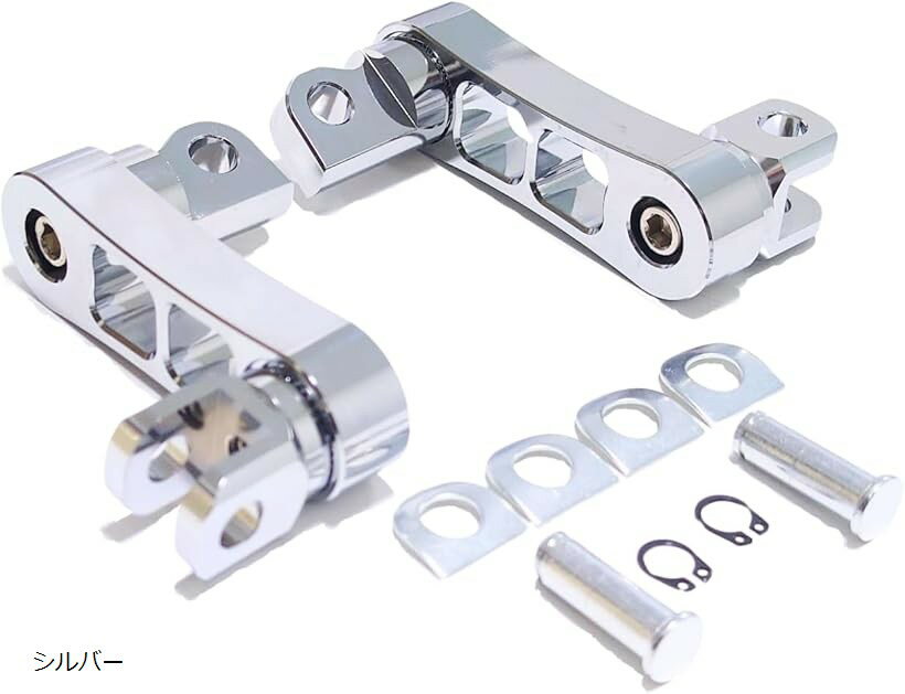 バリエーションコード : 2b9l93wicf商品コード2b9l9tk8p1商品名互換品 ハーレー ハイウェイペグ フットペグ ステップペグ ステップ エクステンション バイク アルミ ブラケットブランドUME-STARカラーシルバーハーレ...