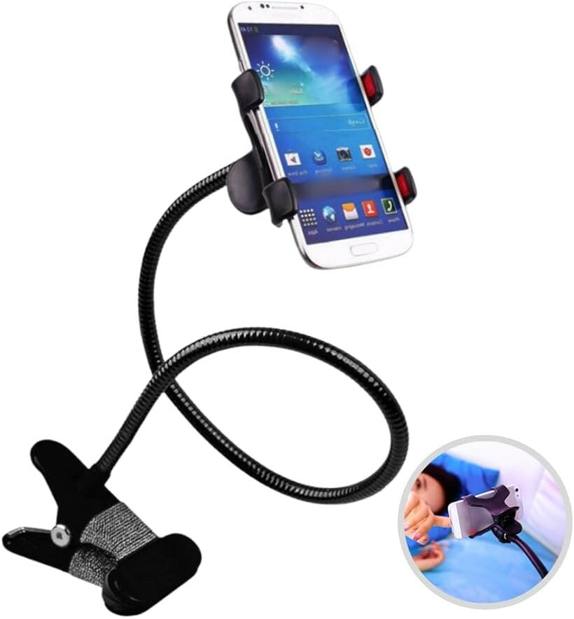 商品コード2b9khqd35q商品名スマホスタンド クリップ スマホホルダー 寝ながら 車 卓上 撮影 360度回転 角度調整 長さ50cmブランドせんふうカラーブラック「寝ながらスマホが見れる」ソファーで寝ながら、ベットで寝ながらスマホを見られるスマホスタンド。手でスマホを持つ必要が無いから腕や手が疲れない。リラックスした体勢でゆっくりコンテンツを楽しめるオススメのアイテムです。「角度と高さを自由自在に変えられる」フレキシブルアームを採用したスマホスタンド。アームは丈夫で曲げやすく自由自在に調整OK。スマホを保持するクリップも360度回転可能。使いやすい位置に固定して安定した撮影や動画視聴が楽しめます。「かんたん取付・かんたん利用」取付は固定用クリップで机やベットの端に挟むだけ。スマホの固定もスポンジ月のクリップに挟むだけ。かんたん取付だから機械が苦手な方でも大丈夫。iPhoneはもちろん、Androidスマホも利用OK。「多目的スマホスタンド」シンプルで自由に角度を変えられるスマホスタンド。寝ながらの動画視聴はもちろん、キッチンでレシピ動画を見たり、机で学習用動画を見ながら勉強することもオススメ。高い場所に設置をすれば俯瞰撮影もOK。ダンスの練習やレシピ動画撮影にもピッタリ。※ 他ネットショップでも併売しているため、ご注文後に在庫切れとなる場合があります。予めご了承ください。※ 品薄または希少等の理由により、参考価格よりも高い価格で販売されている場合があります。ご注文の際には必ず販売価格をご確認ください。※ 沖縄県、離島または一部地域の場合、別途送料の負担をお願いする場合があります。予めご了承ください。※ お使いのモニタにより写真の色が実際の商品の色と異なる場合や、イメージに差異が生じることがあります。予めご了承ください。※ 商品の詳細（カラー・数量・サイズ 等）については、ページ内の商品説明をご確認のうえ、ご注文ください。※ モバイル版・スマホ版ページでは、お使いの端末によっては一部の情報が表示されないことがあります。すべての記載情報をご確認するには、PC版ページをご覧ください。
