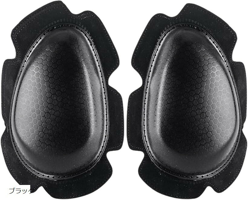 バイク ひざ プロテクター ニープロテクター ニースライダー オートバイ サーキット 膝 保護 パッド (ブラック)
