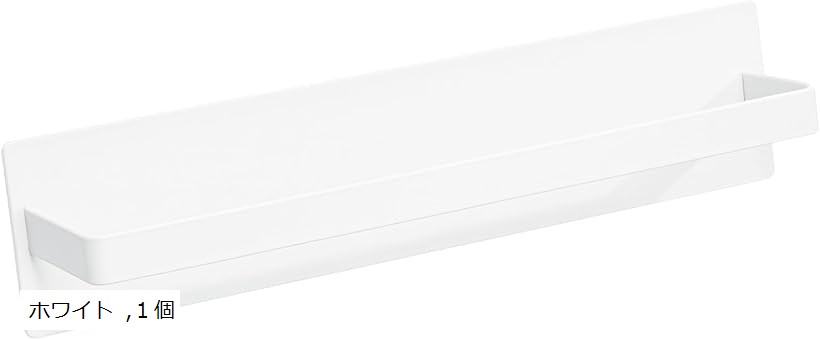 マグネット式 スリッパラック 壁掛け 玄関 収納 スリッパ立て 穴あけ不要 省スペース スリッパホルダー シューズラック (ホワイト, 1個)