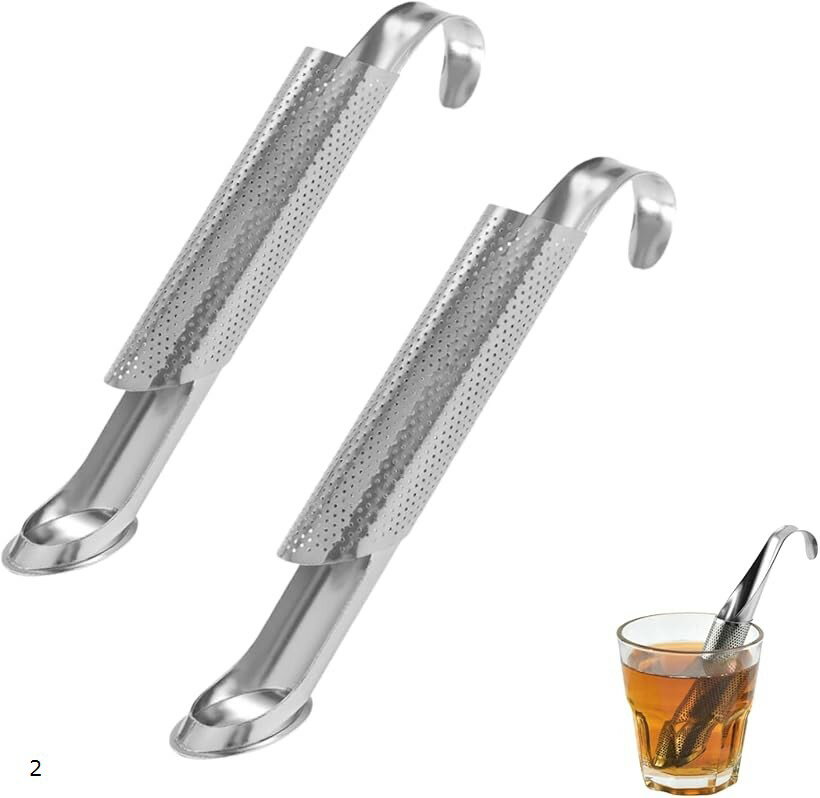 ティーストレーナー 茶こし ステンレス製 ディフューザー 吊り下げフッ...(3.0)