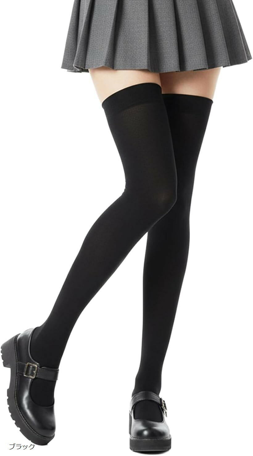 バリエーションコード : 2bugtukicx商品コード2bugt82twv商品名ニーハイソックス レディース 100デニール ニーハイストッキング サイハイソックスブランドTOMOTHYカラーブラックサイズ等Free Size商品名：ニーハイソックス／サイズ：フリーサイズ（適応サイズ22cm～26cm）／素材：ナイロン、ポリウレタン／カラー：ブラック、ホワイト、パープル、ベージュ、ブラウン、レッド、ピンク、オレンジ、イエロー、グレー、ネイビー「美脚効果のあるデザイン」100デニールのなめらかな質感で、脚を細く長く見せる設計。ファッション性と実用性を両立。「快適な履き心地」伸縮性のある高弾力ナイロン素材を採用。ズレにくく、長時間の着用でもストレスフリー。「多用途シーン対応」通勤・通学・デート・イベント・コスプレなど、シーンを選ばず着こなし可能。上品な印象を演出。SNS映えする美脚スタイルに。「お手入れ簡単」洗濯ネット使用で繰り返し洗っても型崩れしにくい。日常使いにぴったりな耐久性。※ 他ネットショップでも併売しているため、ご注文後に在庫切れとなる場合があります。予めご了承ください。※ 品薄または希少等の理由により、参考価格よりも高い価格で販売されている場合があります。ご注文の際には必ず販売価格をご確認ください。※ 沖縄県、離島または一部地域の場合、別途送料の負担をお願いする場合があります。予めご了承ください。※ お使いのモニタにより写真の色が実際の商品の色と異なる場合や、イメージに差異が生じることがあります。予めご了承ください。※ 商品の詳細（カラー・数量・サイズ 等）については、ページ内の商品説明をご確認のうえ、ご注文ください。※ モバイル版・スマホ版ページでは、お使いの端末によっては一部の情報が表示されないことがあります。すべての記載情報をご確認するには、PC版ページをご覧ください。