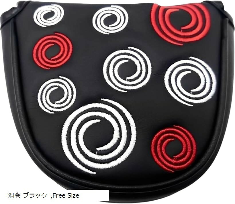 バリエーションコード : 2brrx0l1pt商品コード2brroftvsj商品名アスペルシオ ゴルフクラブ ヘッドカバー パター マレットタイプ テープ式 模様 軽量 固定 防錆 紛失防止 左右兼用ブランドaspersioカラー渦巻 ブラックサイズ等Free Size＊オシャレなデザインと機能性を備えたパターカバー＊内側は柔らかい素材でクラブヘッドを優しく保護＊開閉部分はテープで簡単に付け外し、サイズ調整もスムーズ＊ホールド力がありガッチリ固定で紛失防止＊持ち運びの最中の衝撃もヘッドカバーをつけていれば緩和され、傷つくのを避けられます＊移動時のカート振動による「ガチャガチャ音」も抑えます＊キャディバッグのアクセントにもなり、グリーン上でも目を引くデザイン＊これひとつで、日常の練習もラウンドも楽に持ち運べるアイテム「サイズ:入り口幅13.5cm 奥行き11cm 厚さ約2.5cm」「素材:PUレザー」＊センターシャフトには対応していません。＊寸法は実物を平置きにて採寸しております。＊商品タイトル以外の商品・アクセサリー等は含みません。※ 他ネットショップでも併売しているため、ご注文後に在庫切れとなる場合があります。予めご了承ください。※ 品薄または希少等の理由により、参考価格よりも高い価格で販売されている場合があります。ご注文の際には必ず販売価格をご確認ください。※ 沖縄県、離島または一部地域の場合、別途送料の負担をお願いする場合があります。予めご了承ください。※ お使いのモニタにより写真の色が実際の商品の色と異なる場合や、イメージに差異が生じることがあります。予めご了承ください。※ 商品の詳細（カラー・数量・サイズ 等）については、ページ内の商品説明をご確認のうえ、ご注文ください。※ モバイル版・スマホ版ページでは、お使いの端末によっては一部の情報が表示されないことがあります。すべての記載情報をご確認するには、PC版ページをご覧ください。