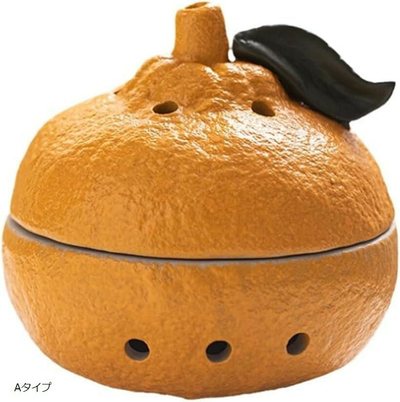 香炉 お香 お香立て 線香立て お線香 陶器 蓋付き アロマ お香置き (Aタイプ, ワンサイズ)