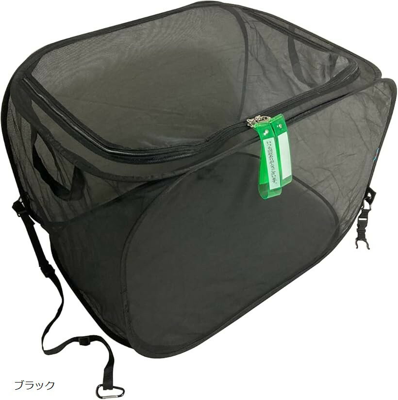 【楽天ランキング1位入賞】2024ver. ゴミネット ボックス ゴミ箱 屋外 ごみねっと カラスよけ カラス対策 防鳥 防獣 ブラック 175L ポリエチレン...